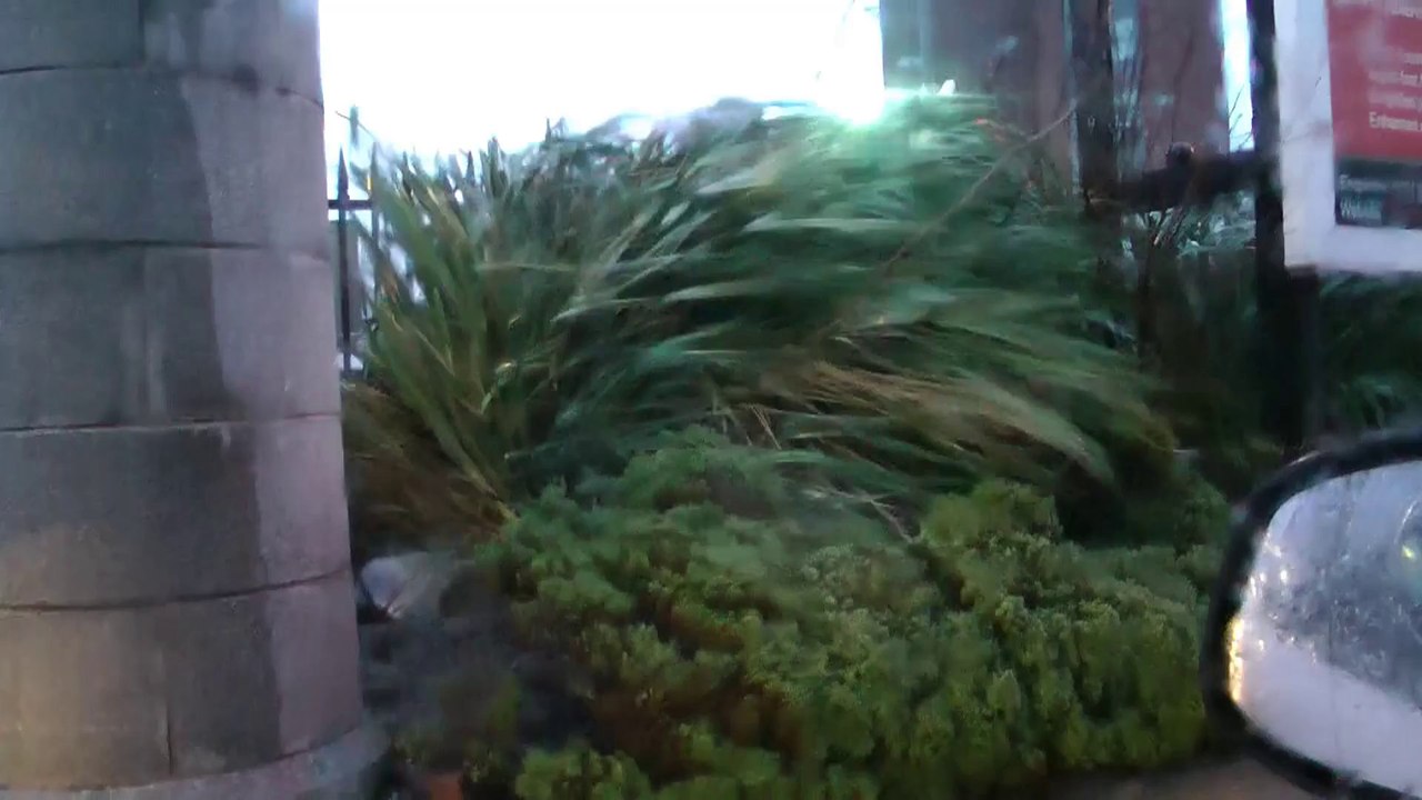 UK Stormy Weather - February 12, 2014 in Merseyside