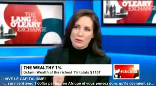 Les Elites sont PSYCHOPATHES_ Les 85 + riches = 3.5 milliards + pauvres = FANTASTIQUE ?