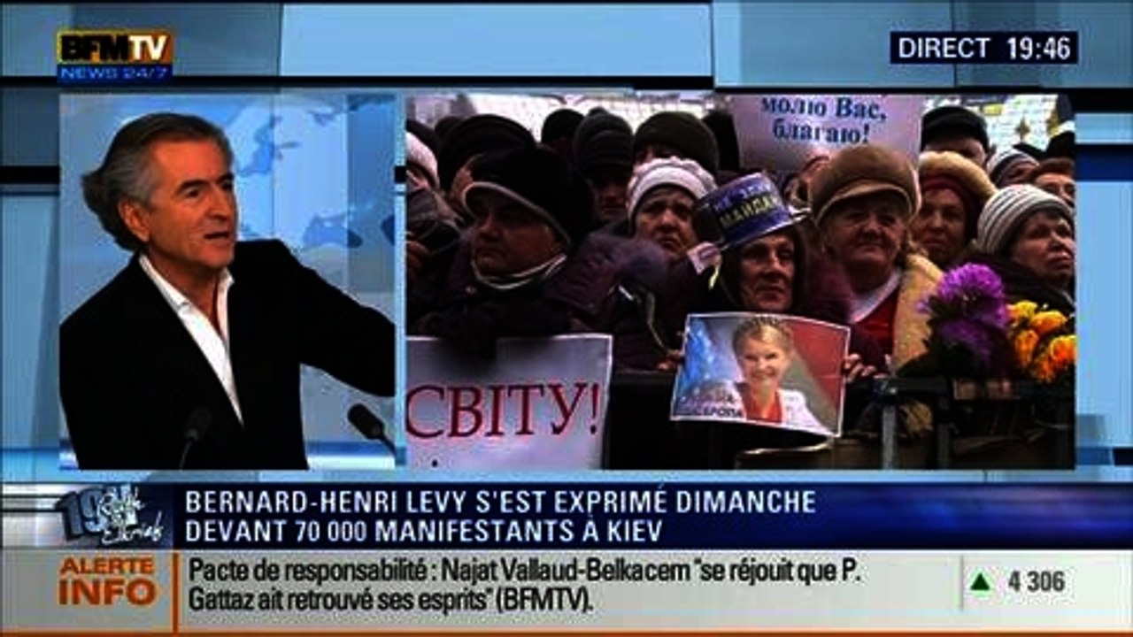 Bernard-Henri Lévy: l'invité de Ruth Elkrief - 12/02