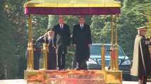Romanya Devlet Başkanı Basescu Çankaya Köşkü’nde