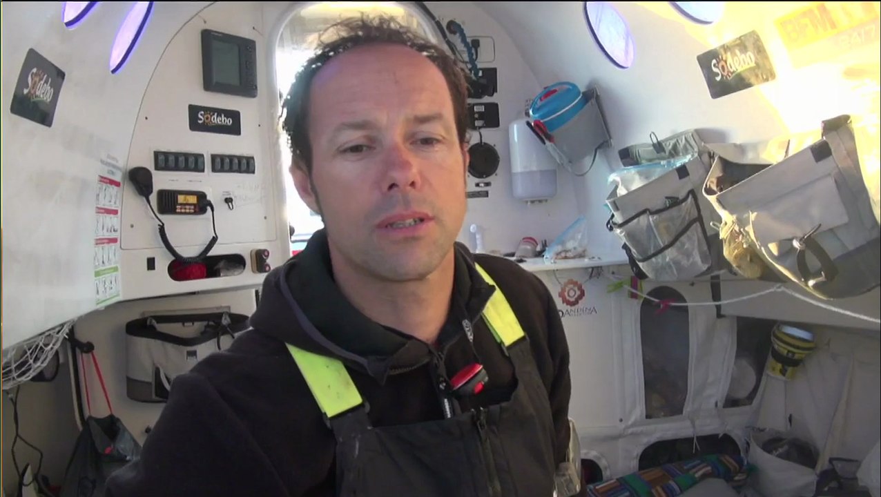 Sodebo - Tour du Monde 2014: Sur la route du retour à bord avec Thomas Coville