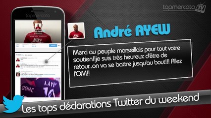 Ayew, Falcao, Hazard, Ozil... Les tops Tweets du weekend !