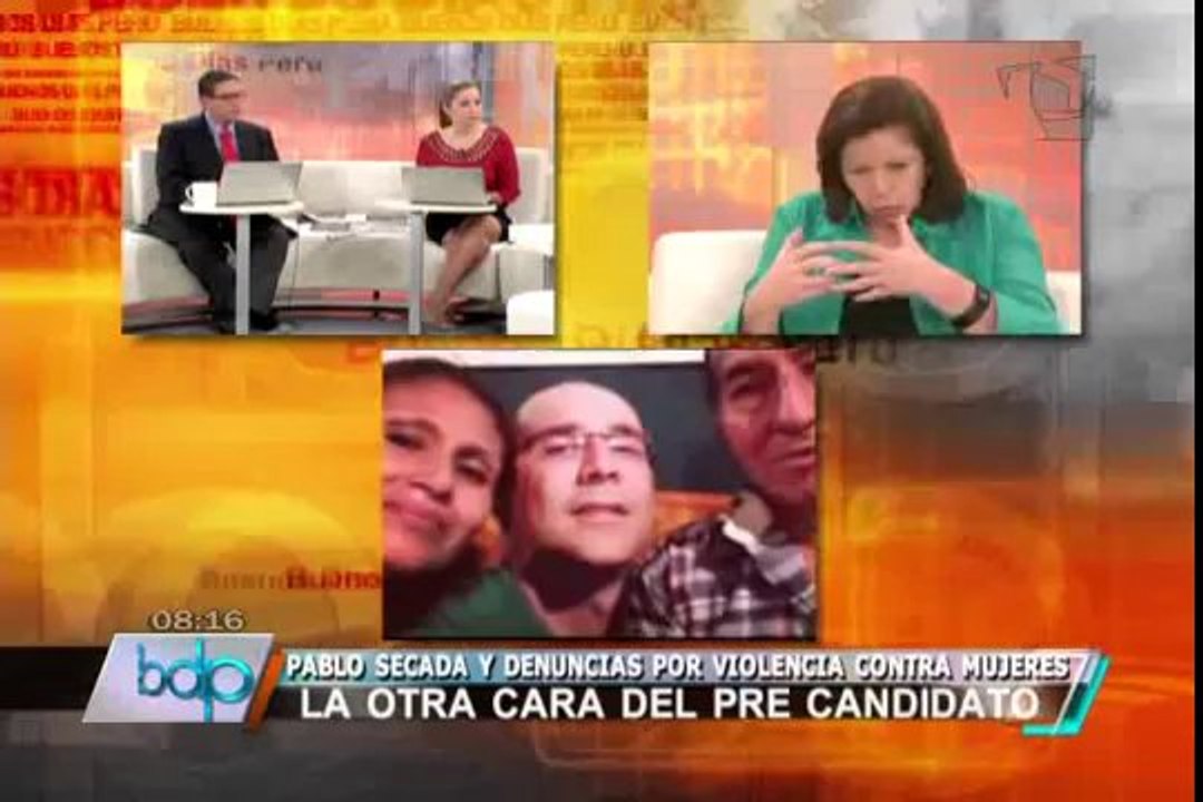 Lourdes Flores: Denuncias de violencia familiar no descalifican a Pablo Secada (1/2)