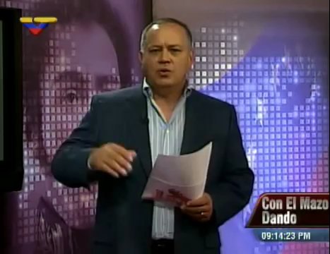 (Vídeo) Diosdado Cabello estrena su programa Con el Mazo Dando (1/2)