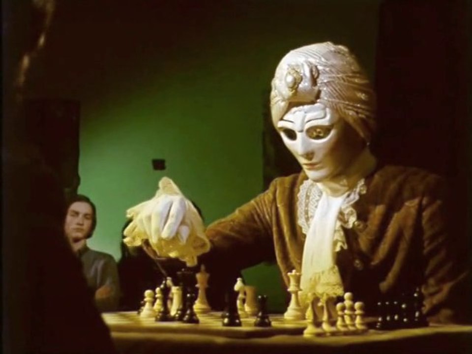 aus: "Schach dem Roboter" 1976 ("Les Robots pensants")