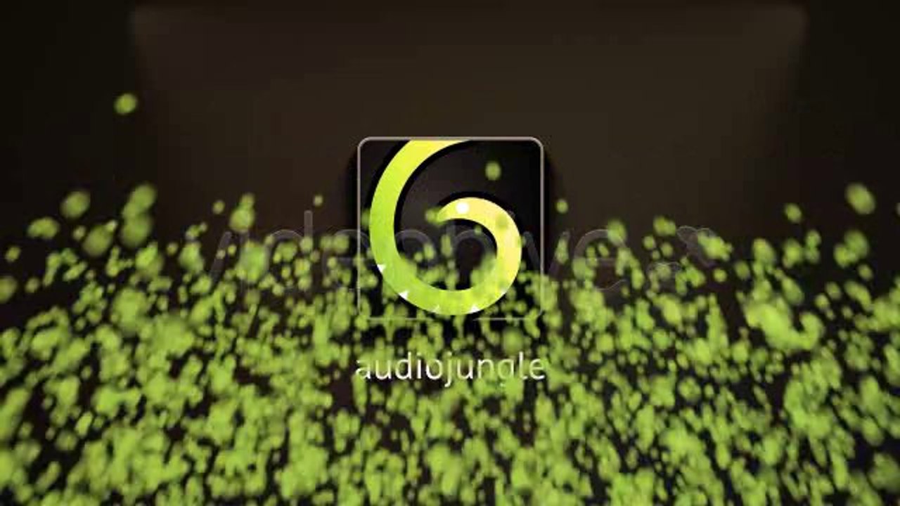 Particle Balls Explosion Logo Reveal