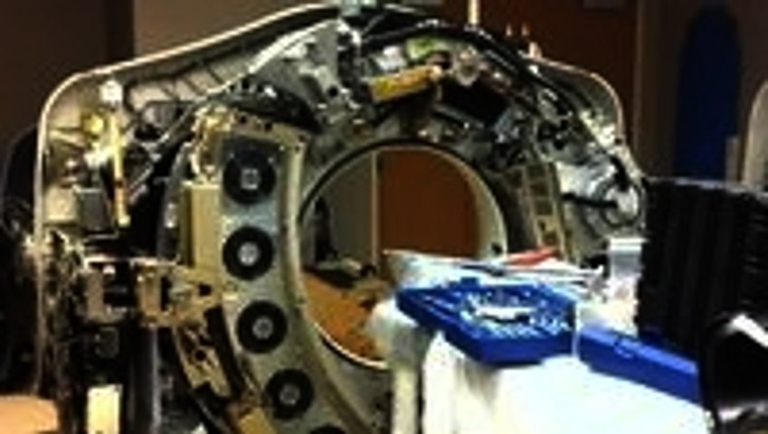 Ct Scanner Spinning Without Its Cover Video Dailymotion