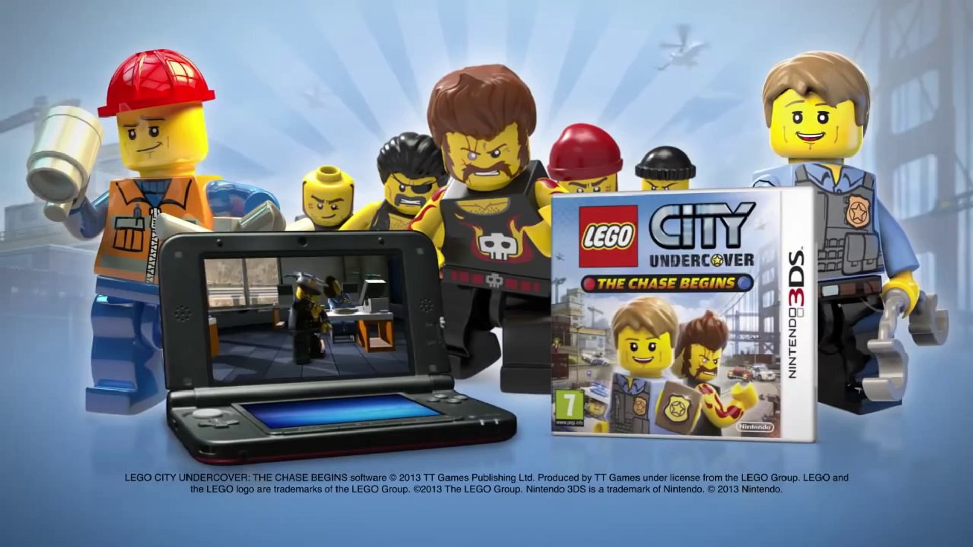 LEGO City Undercover - The Chase Begins - Anteprima (Nintendo 3DS) - Video  Dailymotion
