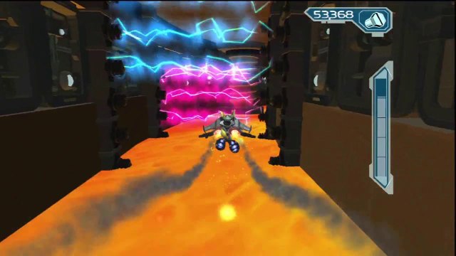 Ratchet & Clank 2 - Planète Aranos, Prison flottante : Désactive le champ de force