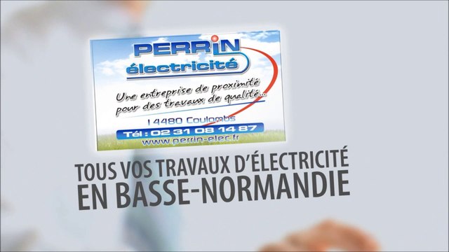 ÉLECTRICIEN. ÉLECTRICITÉ SURFACES COMMERCIALES. NORMANDIE. PERRIN ELECTRICIE