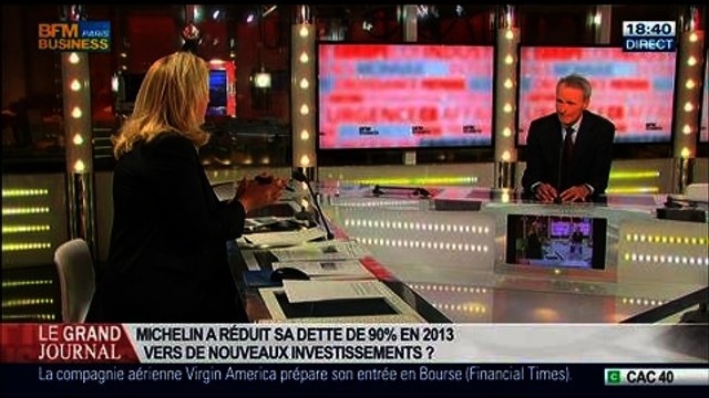 Jean-Dominique Senard, président de la gérance du groupe Michelin, dans Le Grand Journal – 11/02 3/4