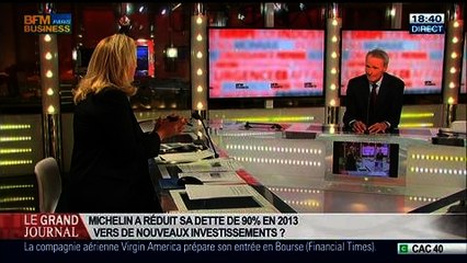 Jean-Dominique Senard, président de la gérance du groupe Michelin, dans Le Grand Journal – 11/02 3/4