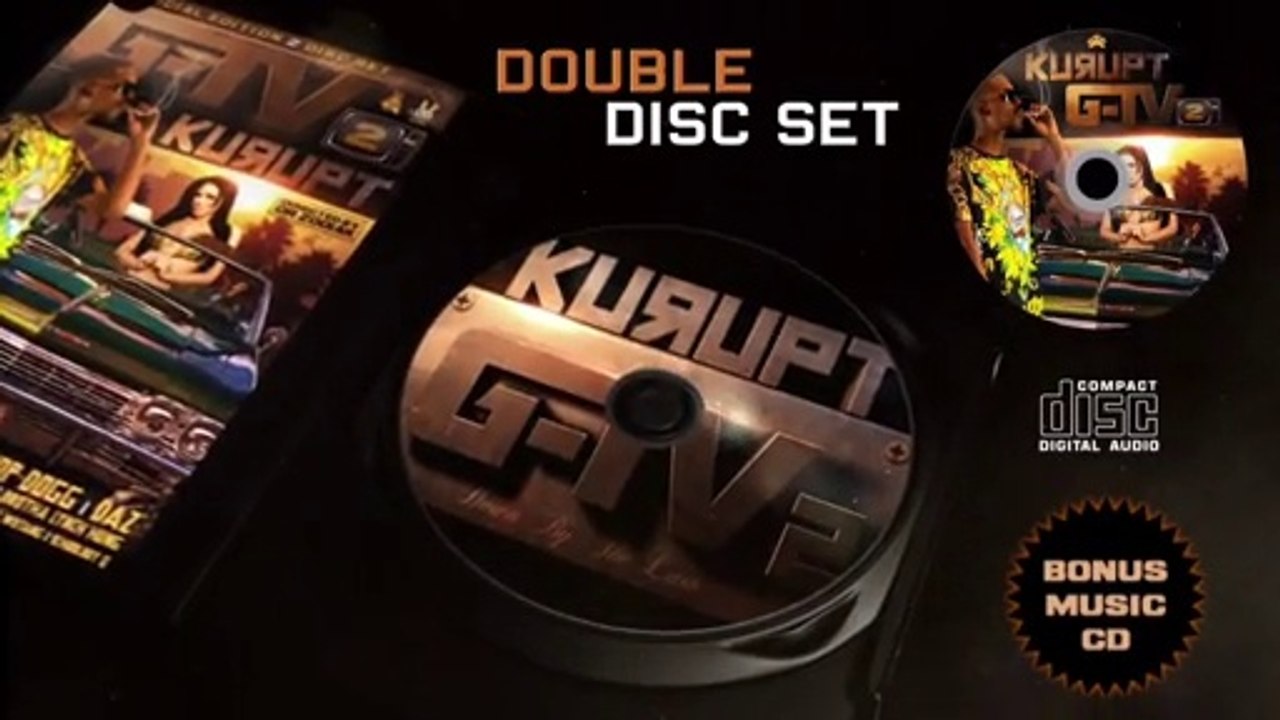 Caviar Gold Records & Penagon Entertainment Presents Kurupt "G-TV 2" Special-Edition Two-Disc Set dvd