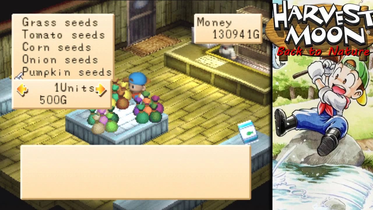 Pumpkin Seeds! | Harvest Moon | Back to Nature EP.103