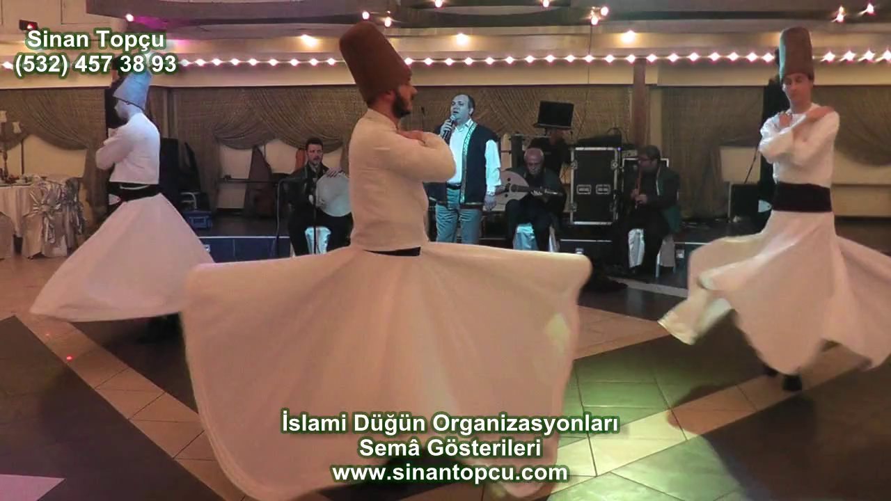 salon karlıtepe majestic salonda Sinan Topçu bursa ilahi grubu semazenli  sünnet düğünü