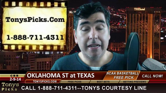 Texas Longhorns vs. Oklahoma St Cowboys Pick Prediction NCAA College Basketball Odds Preview 2-11-2014
