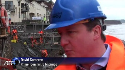 Marinha reforça proteção contra inundações em Londres