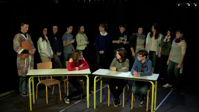 Camion des mots - Classe de 3ème du Collège Saint Exupéry de Brioux sur Boutonne (79)