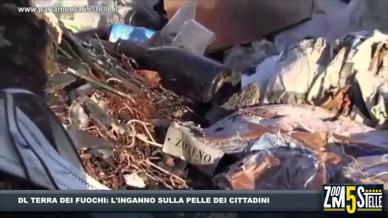 #Zoom5stelle - Decreto Legge Terra dei Fuochi: il grande inganno sulla pelle dei cittadini - MoVimento 5 Stelle