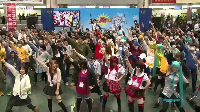 Cirno's Perfect Math Class dance @ SNOW MIKU 2014 (2014-02-11)