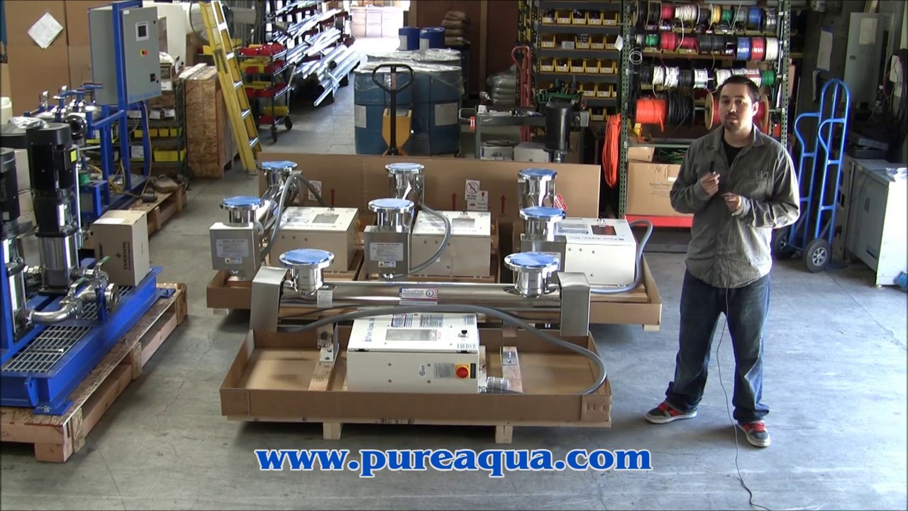 Pure Aqua| Industrial Ultraviolet Sterilizer USA 4 x 500 GPM
