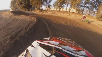 Dirt Bike Motocross Muddy ride - Milestone MX Park