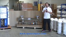 Pure Aqua| Esterilizador Ultravioleta Jordania 550 GPM
