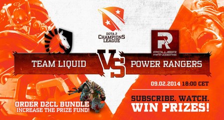 Team Liquid vs Power Rangers Game 1 - DOTA 2 Champions League English Cast
