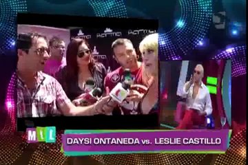 Daysi Ontaneda esquivó saludo de Leslie Castillo durante rueda de prensa