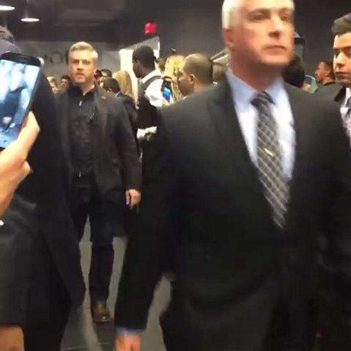 Madonna video walking to the gym!