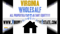 Virginia Wholesale Properties 30-50% Under Market