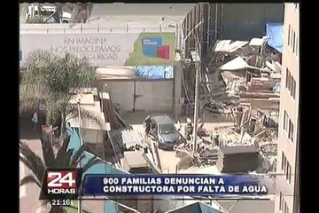 Vecinos del Cercado de Lima protestan por obra que los ha dejado sin agua