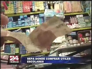 Lista de útiles escolares para nivel inicial no deberán exceder de 50 soles