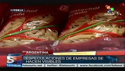 Argentina avanza en su política de acuerdos de precios