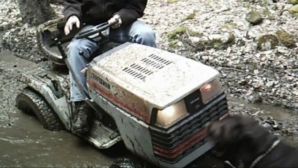 Craftsman Lawn Mower Mudding
