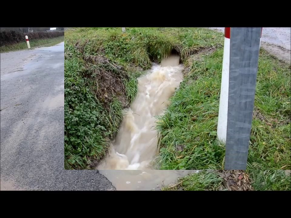 Pluie. Arbigny. 10 février 2014