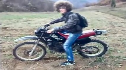First Time On 2 Stroke Engine FAIL & CRASH Honda MTX