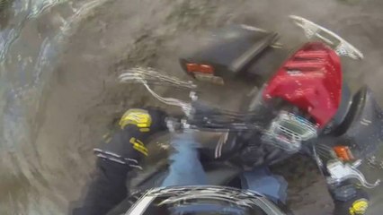 ATV Stuck in Mud Pipeline - Northern Wisconsin