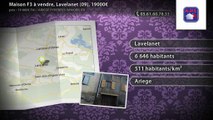 Maison F3 à vendre, Lavelanet (09), 19000€