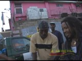 Damian and Stephen Marley on their video shoot in Kingston, Jamaica. 