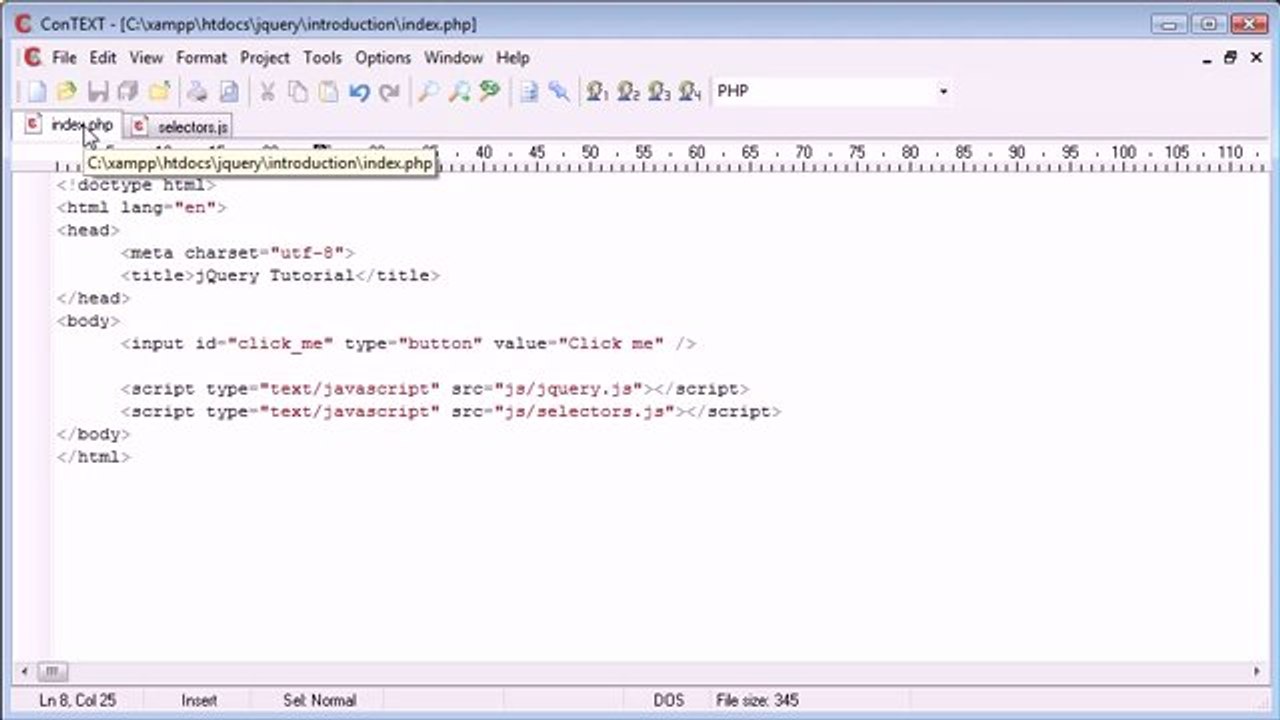 013 - ID Selector jQuery