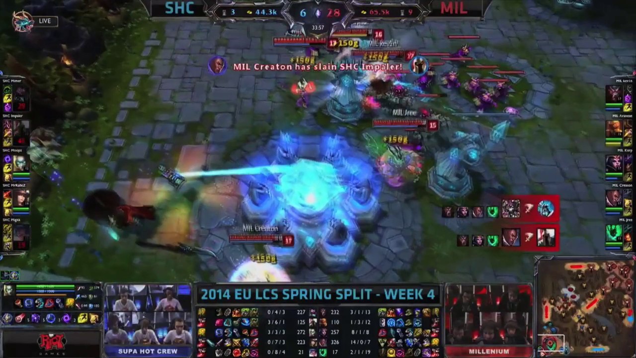 [S4] La belle victoire des Millenium face aux SHC - League of legends - team-aaa.com