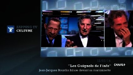 Zapping TV : Jean-Jacques Bourdin explose de rire devant son "Guignol"
