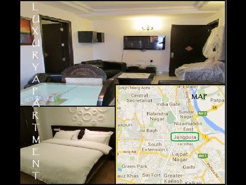 3 Bedrooms serviced apartments for rent in Jangpura