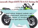 Kawasaki motorcycle models with info