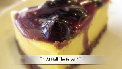 Cheesecake, Etc. cakes at 50% off!
