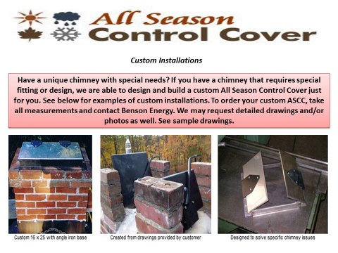 Chimney Cap Installation Service by All Season Control Cover