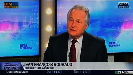 Reprise économique: "90% des chefs d'entreprises sont inquiets pour le devenir de la France", Jean-François Roubaud, dans GMB - 12/02