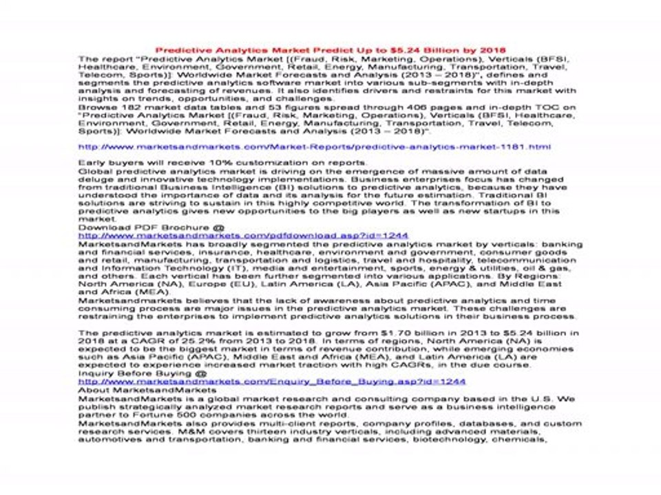 Predictive_Analytics_Market_Predict_Up_to_5
