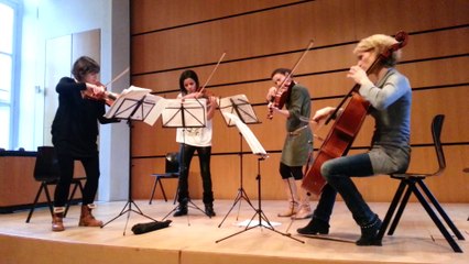 Master Class du Quatuor Debussy au museé